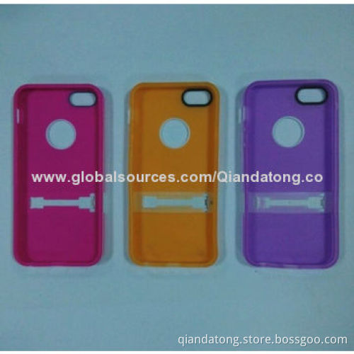 TPU Cases for iPhone 5/5S, Newest with Stand Function